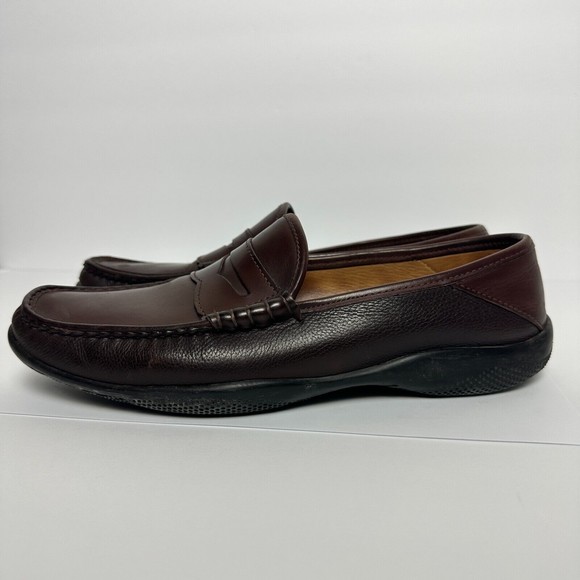 Allen Edmonds Hyde 8.5 D Brown Slip On Penny Loafer Men\'s Dress Shoe Classic USA Allen Edmonds Hyde 8.5 D Brown Slip On Penny Loafer Men main image 2